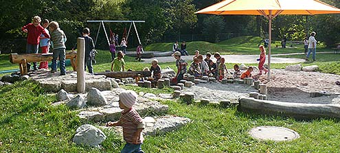 Wasserspielplatz